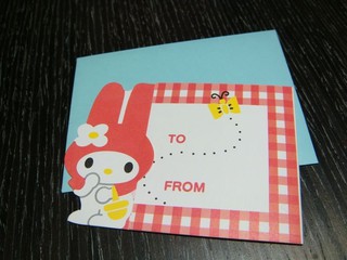 1997年出品 Sanrio My Melody Mini Card Pack Made in Japan