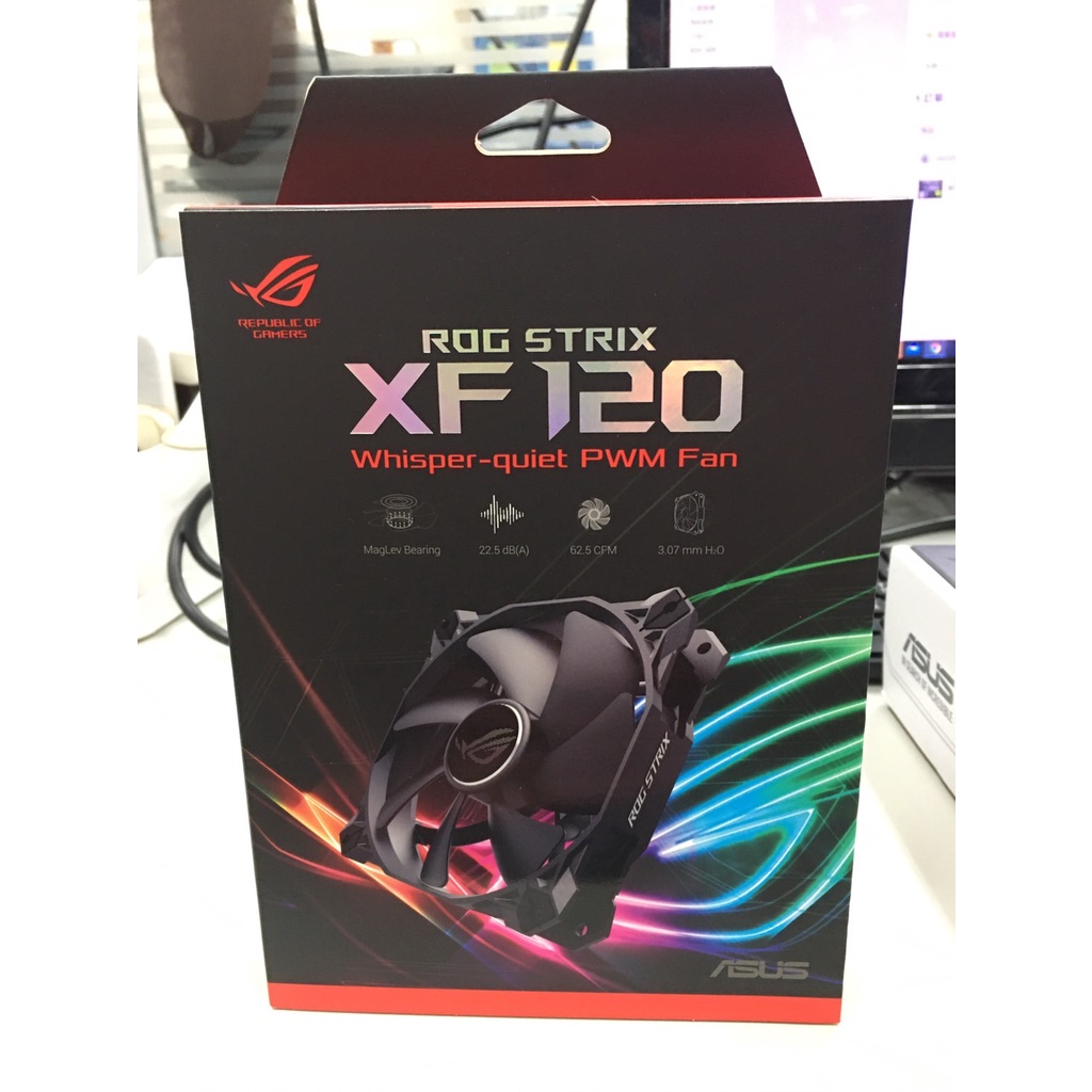 Asus 華碩 ROG STRIX XF120 12CM 電競風扇 全新 蘆洲可自取📌附購買證明📌自取價