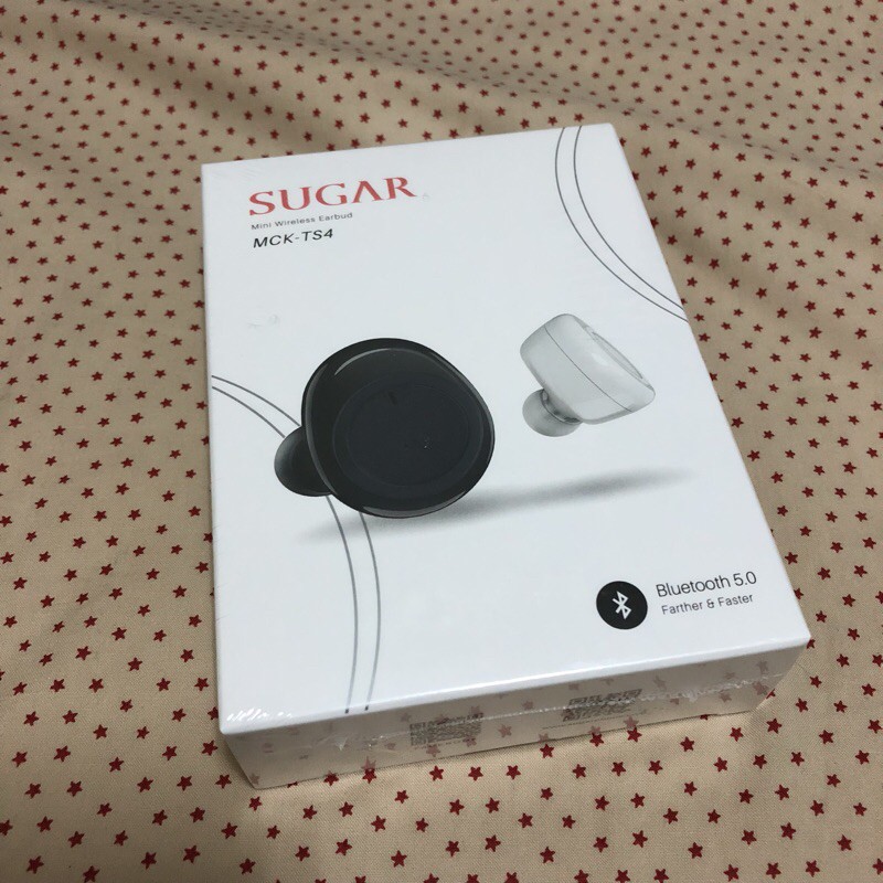 全新公司貨 現貨 SUGAR (MCK-TS4) 黑色 真無線藍牙耳機🎧