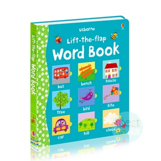 Usborne Lift-the-flap Word Book英文單字單詞進口正版翻翻書【台灣現貨✦當日出貨✦正版封膜】