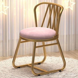 輕奢化妝凳臥室簡約化妝椅子美甲梳妝臺凳子北歐餐椅網紅ins 椅子
