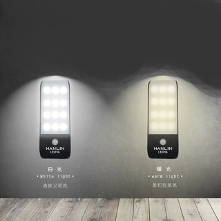 HANLIN-LED16 人體感應燈 磁吸 USB充電 300流明 鋰電 耐2個月 衣櫃 櫥櫃 酒櫃 鞋櫃 進門燈 愛肯