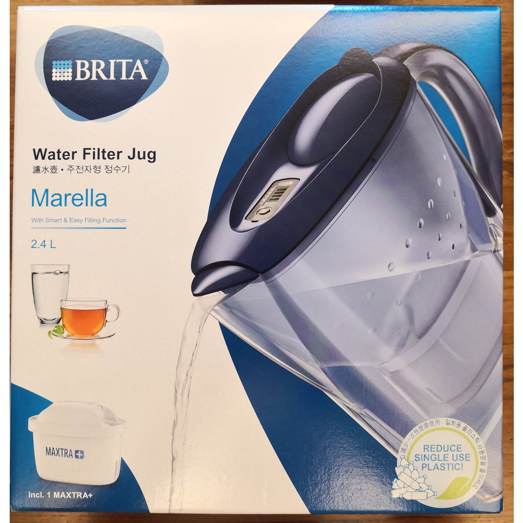 [全新] BRITA Marella 2.4L濾水壺 內含一芯