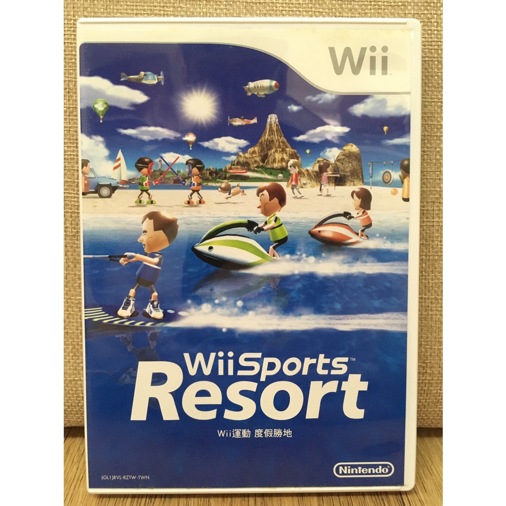 Wii 渡假勝地 繁體中文版 正版遊戲片 原版光碟 運動 二手片 中古片 二手遊戲片 中古遊戲片