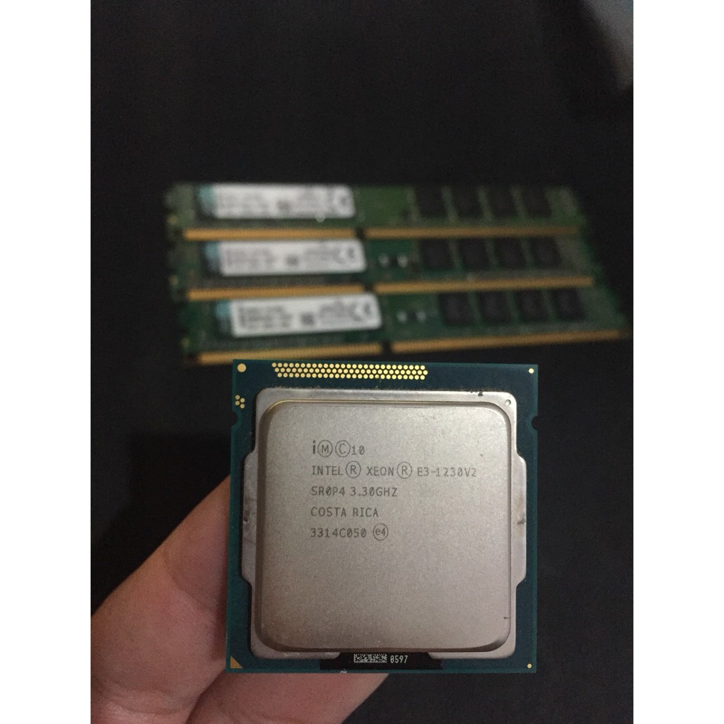 E3-1230V2(1155腳)+16G金士頓記憶體DDR3-1600(4+4+8)
