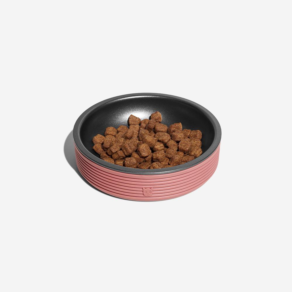 HEYDAY-貓貓食具-🇺🇸紐約人寵潮牌Zeedog-分離式貓碗 防滑 不沾塗層 不鏽鋼碗🥣 天然橡膠底座  小型犬可用