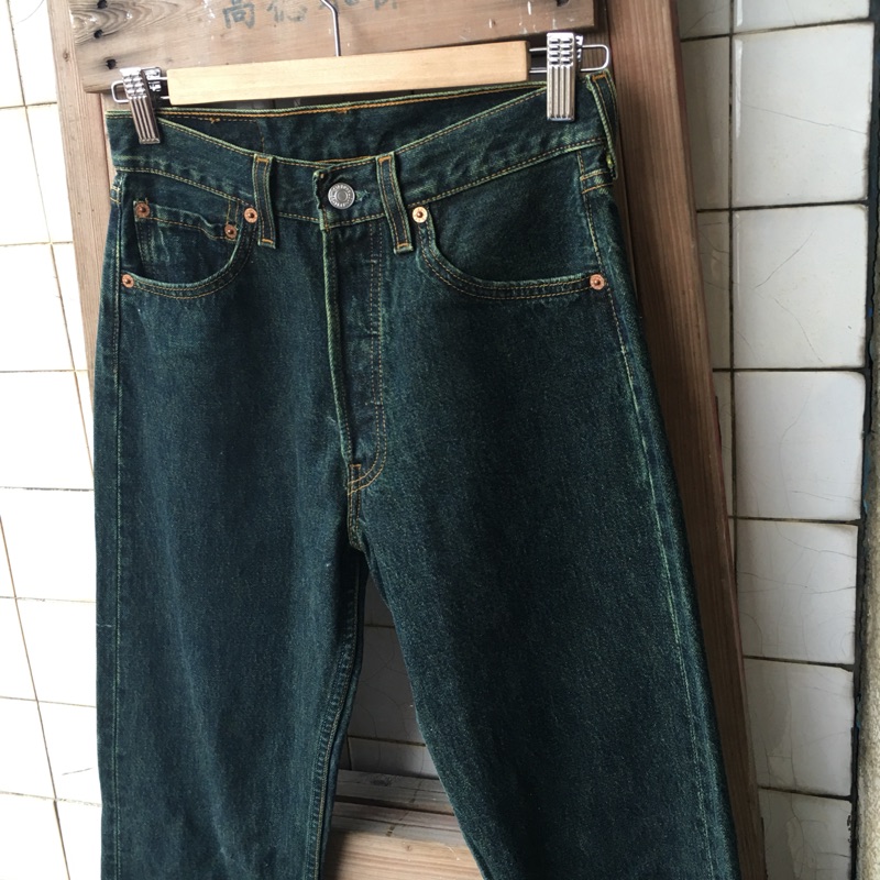 W28 綠色 501 經典 美國製 Levis 牛仔褲 搶先看1125