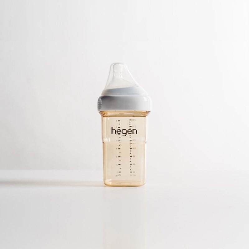 hegen-金色奇蹟PPSU多功能方圓型寬口奶瓶 240ml