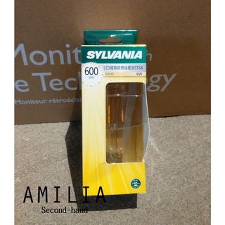☆★全新轉賣【喜萬年 SYLVANIA 6W 經典復古燈絲LED燈泡 ST64 琥珀色2200K 可調光 E27燈頭】★
