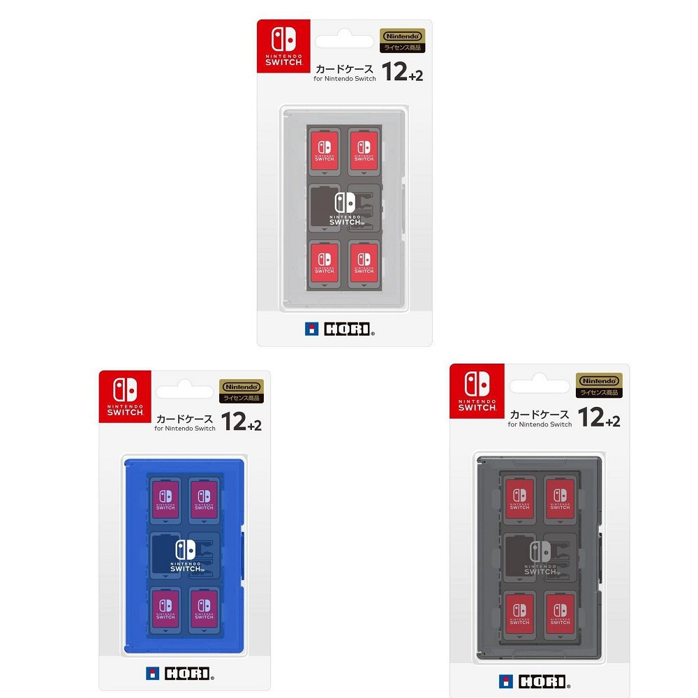 HORI Switch用 NS 日本 12+2 卡帶盒 12入卡帶盒 NSW-021/022/024【魔力電玩】