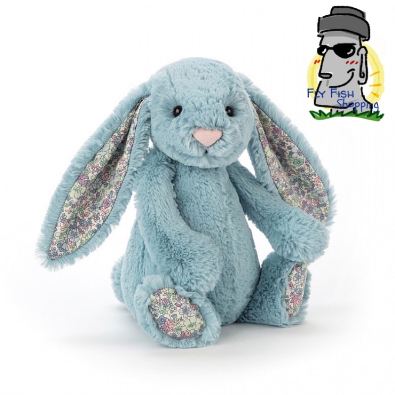 jellycat bunny aqua