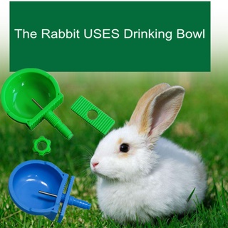 10pcs 兔子飲水器兔子給水器兔子喝水槽自動飲水器
