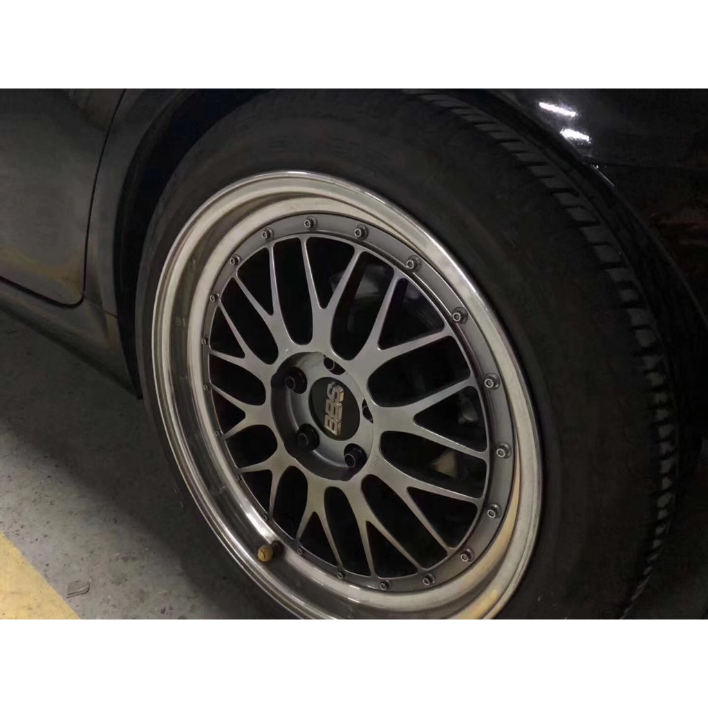 【YGAUTO】二手時間 正品 BBS LM 含倍耐力胎 5/114 18寸8.5J ET38 9.5J ET38