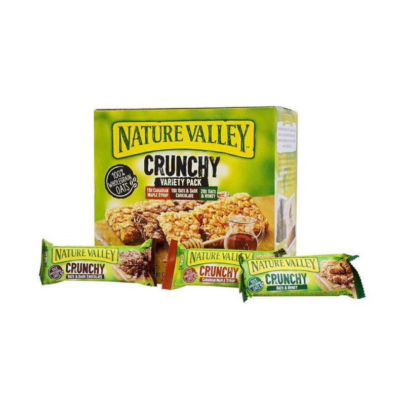 現貨2024.03拆賣一入11元Nature Valley 天然谷 綜合口味燕麥棒（蜂蜜/巧克力/楓糖）