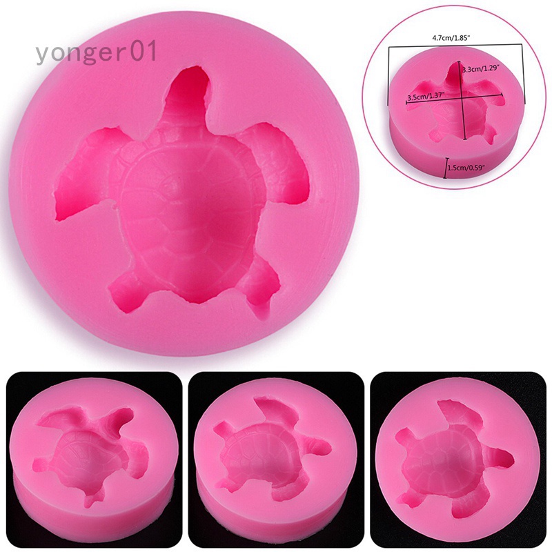 Yonger01 可愛烏龜海龜龜造型翻糖蛋糕模 蛋糕裝飾模具 DIY烘焙工具