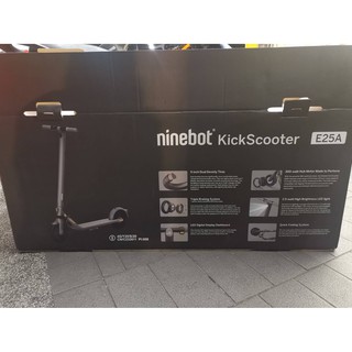 【天翼科技】台灣代理商公司貨ninebot by Segway九號電動滑板車E25A時速30KM延續ES2風格