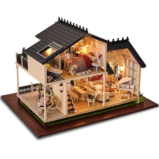 熱銷熱銷智趣屋diy小屋普羅旺斯手工拼裝房子模型別墅玩具創意生日禮物女