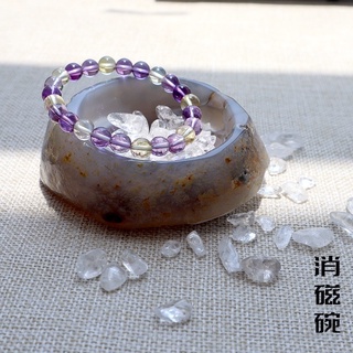 薰詩奈🔥現貨 天然瑪瑙 水晶消磁碗 聚寶碗 風水擺件石煙灰缸家居奇石聚氣納福瑪瑙碗能量擺件飾品收納戒指收納手鏈