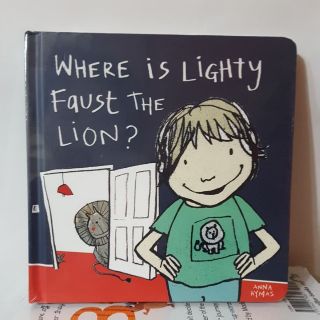 大野狼國際書展 Where is lighty Faust the lion 硬頁英文繪本