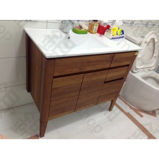 聊聊挑戰蝦皮最低價 CORINS 柯林斯 90CM TS-90R/L 浴櫃+臉盆 龍頭另購