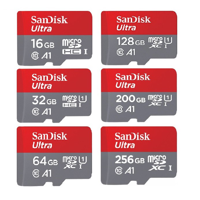 SanDisk ULTRA 64G 128G 256G MicroSD C10 A1 備份豆腐 記憶卡 140MB/s