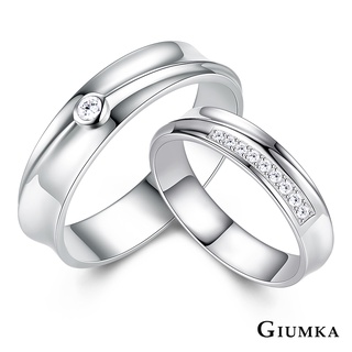 GIUMKA情侶戒指S925純銀戒指尾戒 愛的承諾純銀戒MRS07093情人戒指 情人節推薦 單個價格