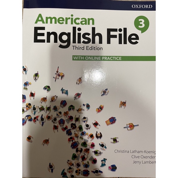 二手書 American English file 3 大一 大學 必修 共通 英文 高級 初階 亞洲大學