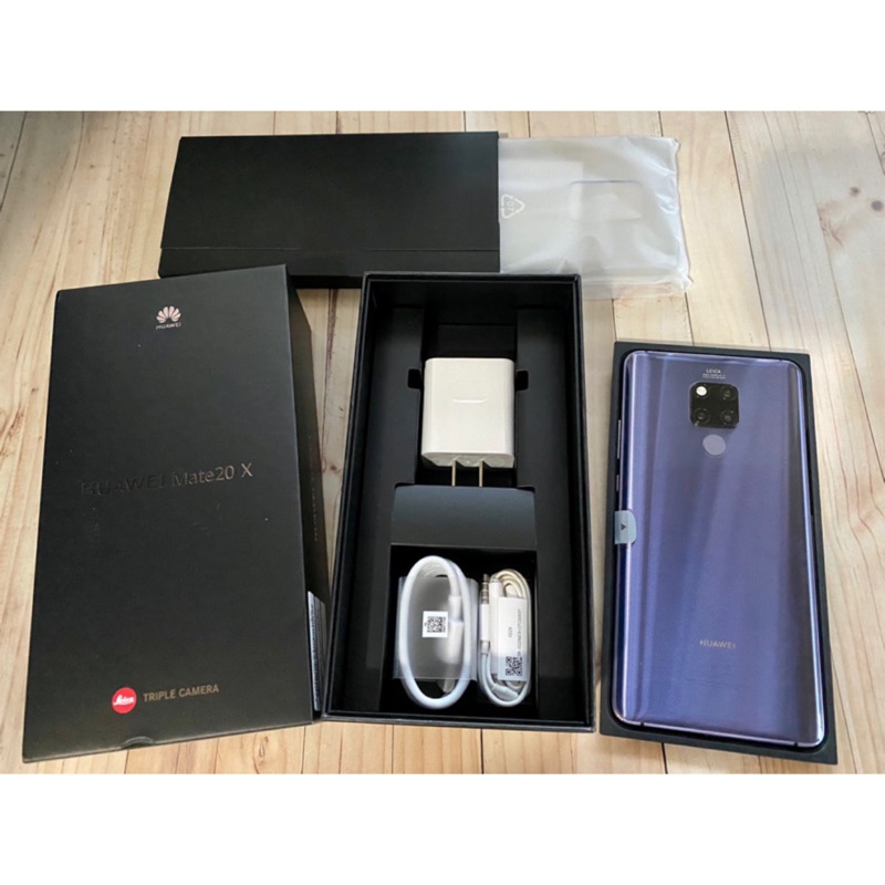 華為 HUAWEI Mate 20 X 128G 幻影銀 盒配全 非 mate20 pro 20x p30 30 5T