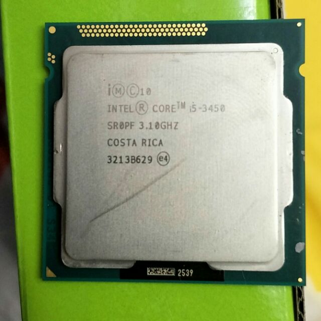 Intel CPU i5-3450 3.1GHz附原廠風扇