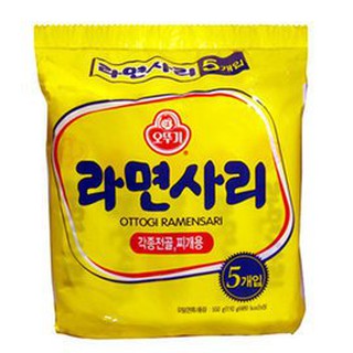 韓國不倒翁Q拉麵/純麵條5入(包)韓國火鍋店最常使用到的麵條~無調味泡面