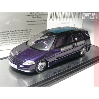 絕版清倉 原廠精品 MERCEDES-BENZ F100 Concept 1991 1/43 Spark