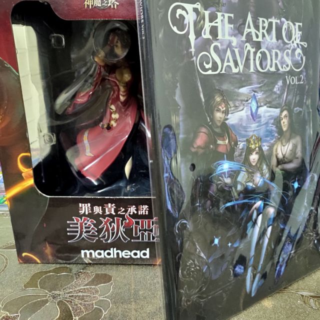 【神魔之塔 Tower Of Saviors】 合售✨限定火巫模型+神魔畫冊vol.2