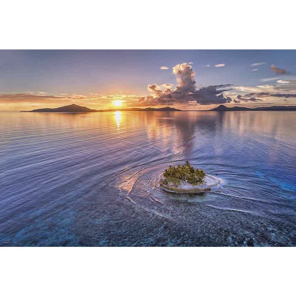 【日本進口拼圖】1000片世界風景拼圖 密克羅尼西亞 JEEP島小天堂 10-1345
