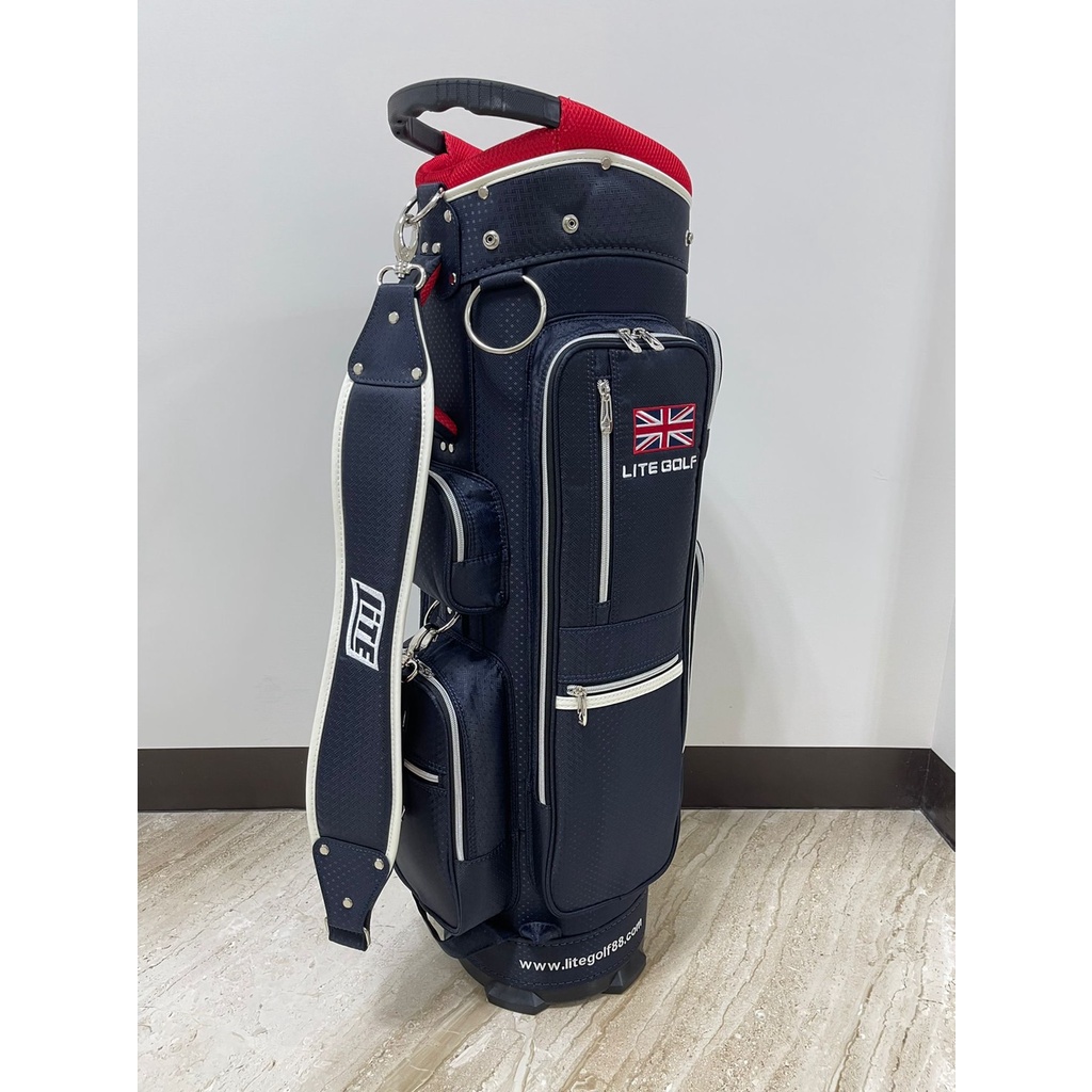 飛仕特高爾夫 Lite TA-5670 Cart Bag 9吋 ,深藍 高爾夫球袋