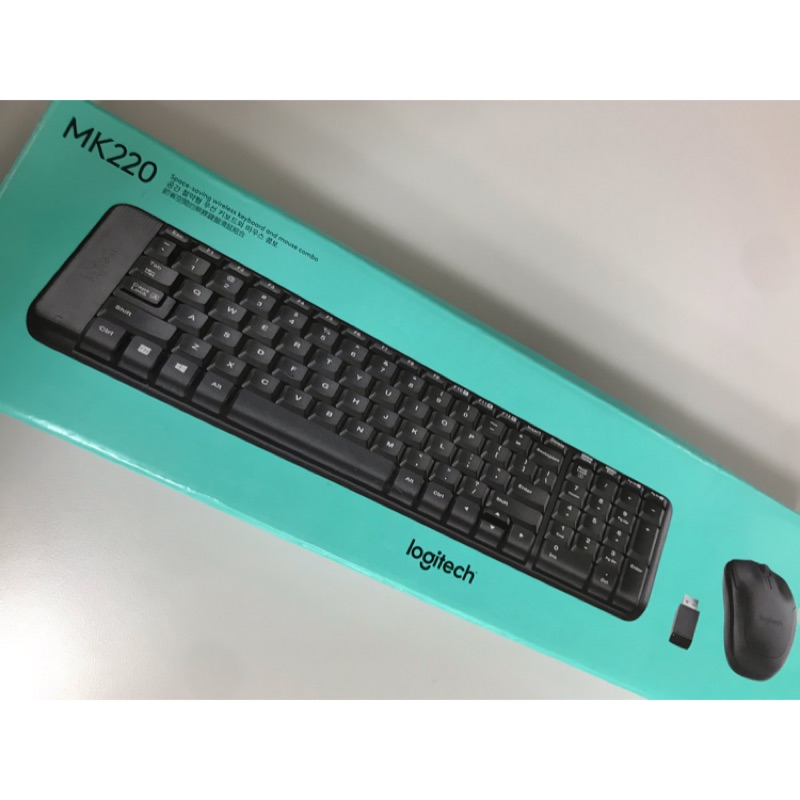 Logitech羅技 MK220無限鍵盤滑鼠組🖱️繁體中文