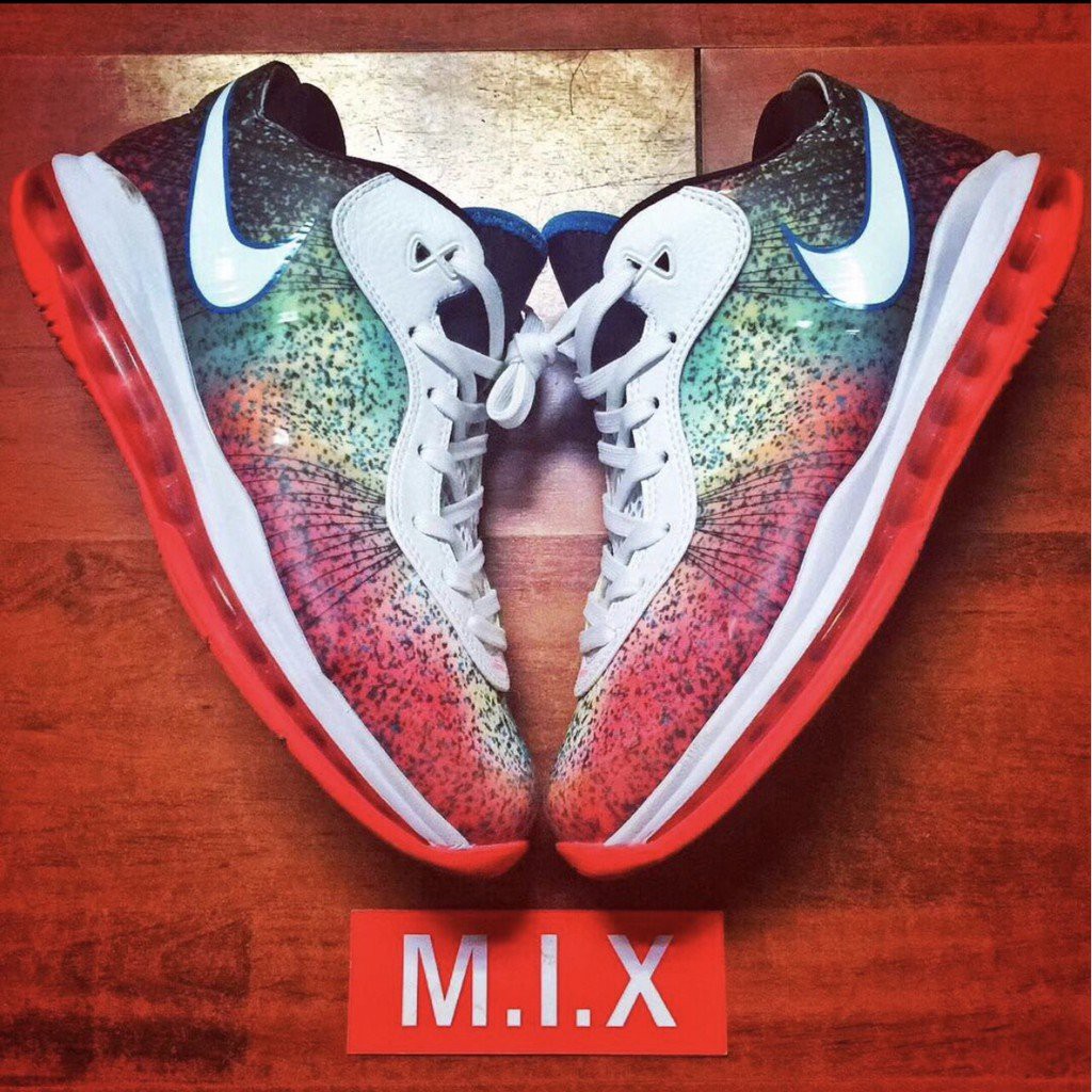 森の雑貨屋さん NIKE Nike ナイキ レブロン スニーカー Nike LeBron 【US_7.5(25.5cm) 】 Miami Nights ナイキ NIKE レブロン マイアミ スニーカー