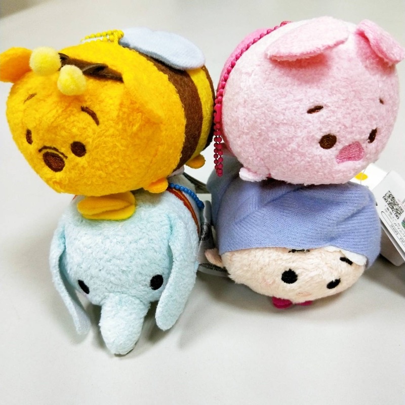 ☆迪士尼TSUM TSUM 疊疊樂沙包玩偶手機螢幕擦 吊飾☆