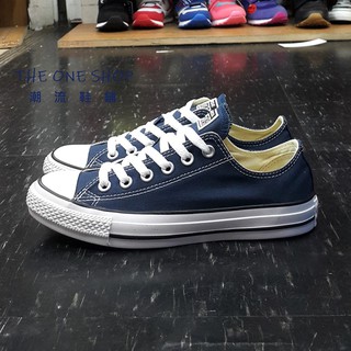 TheOneShop Converse Chuck Taylor 基本款 低筒 帆布 深藍 藍色 帆布鞋 M9697C