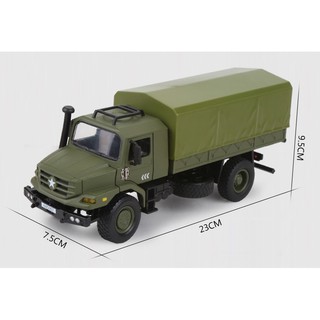 「車苑模型」凱迪威 軍事模型 卡車 1:36 軍用運輸車
