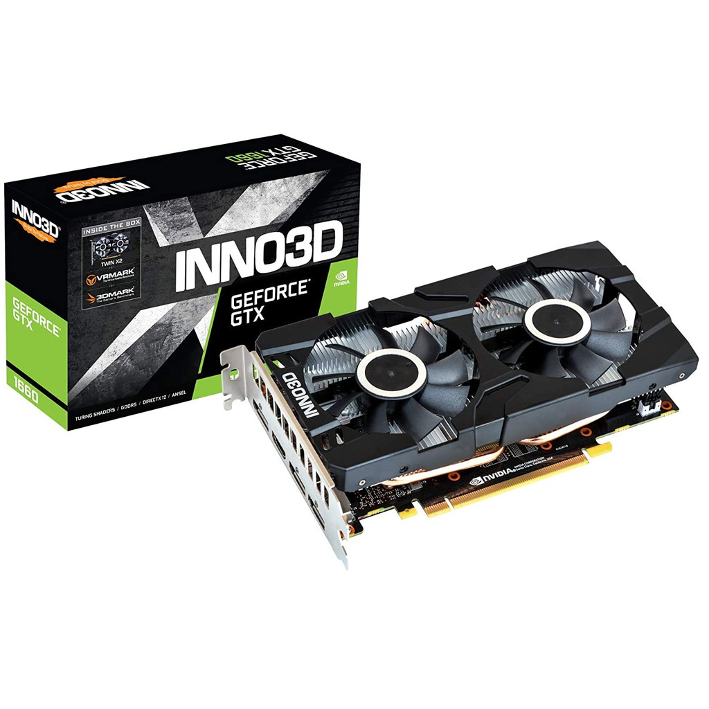 可下標 INNO3D映眾 Geforce GTX 1660 6GB GDDR5 TWIN X2 顯示卡