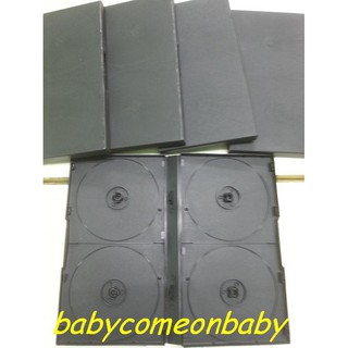 生活用品 CD VCD DVD 光碟片 整理盒 4片裝 5個一起賣