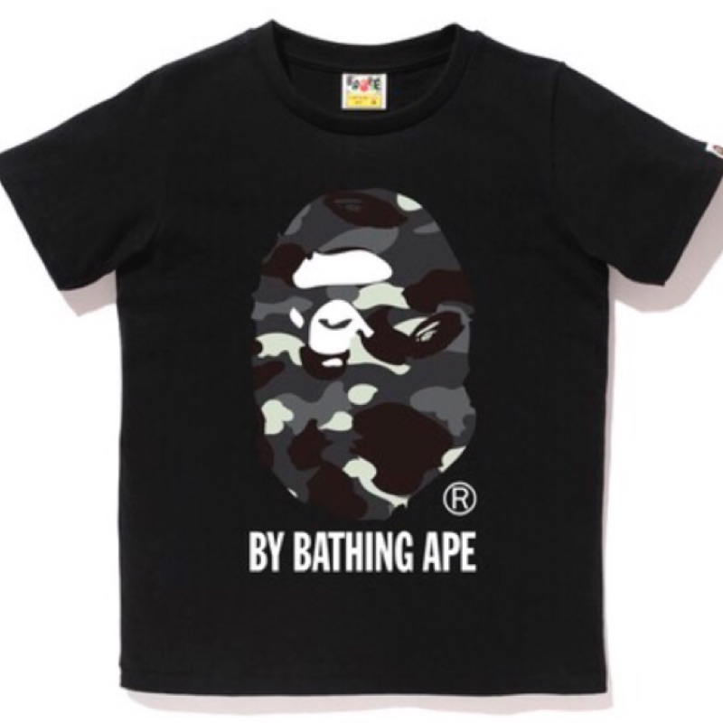 Bape 夜光短袖黑底