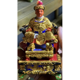 全新木雕神尊神像 廣澤尊王 11公分