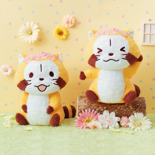 【HENRY社長】日版 Rascal 花花春季限定大型絨毛娃娃 拉斯卡爾 小浣熊 世界名作劇場 抱枕 靠枕 生日禮物