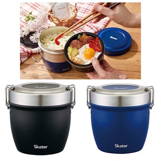 日本代購 skater 新款不鏽鋼保溫便當盒800ml
