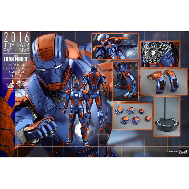 野獸國 Hot Toys – MMS371 –《 鋼鐵人 》 迪斯可 馬克27 MK27 非 MMS248 MMS258