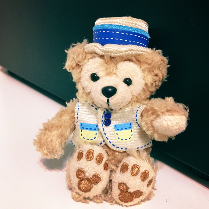 絕版品！2014春季巡航東京迪士尼海洋/達菲熊坐姿吊飾/Duffy🐻 日本海洋迪士尼購入 正版