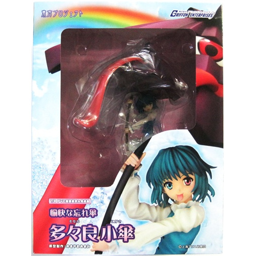 二手 日版 Griffon 東方project 愉快的遺忘傘多多良小傘1 8 比例模型pvc 公仔 蝦皮購物