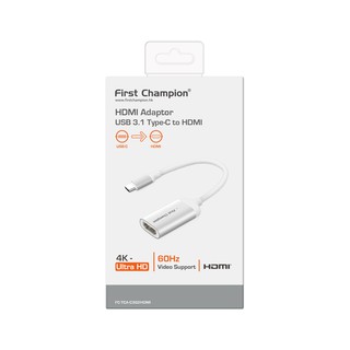 First Champion Type-C 轉 HDMI 轉接器 USB 3.1 Gen 2