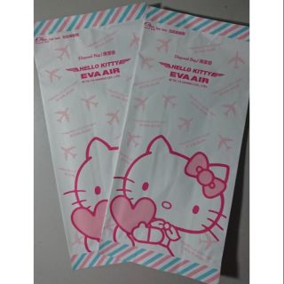 長榮航空 EVA AIR Hello Kitty機-清潔袋